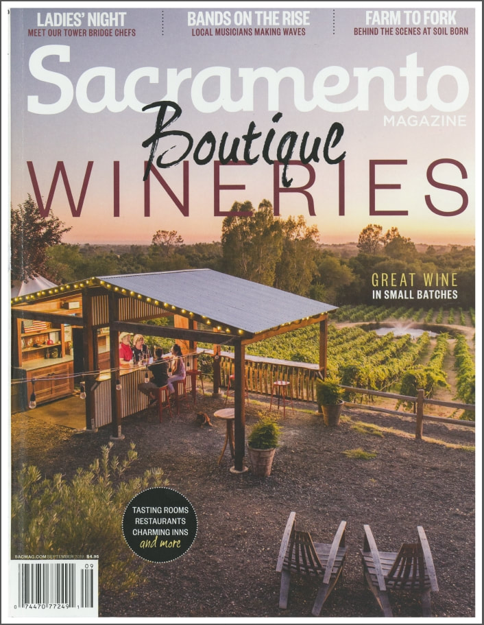 Sacramento Magazine Botique Wineries